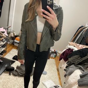 Leather jacket